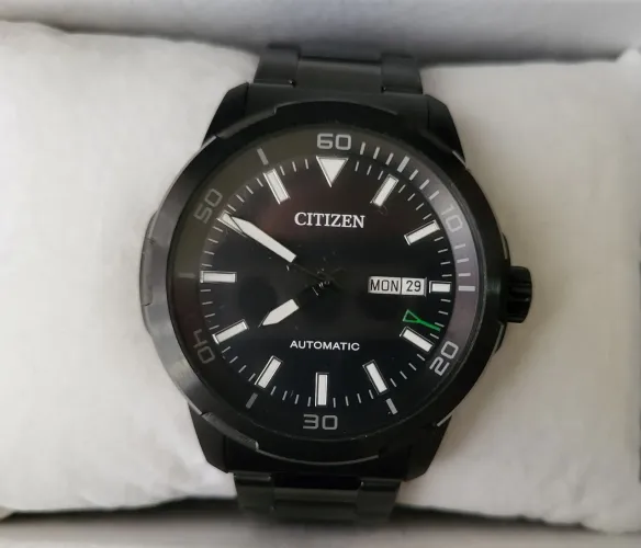 Relógio Citizen Automático Day-Date All Black