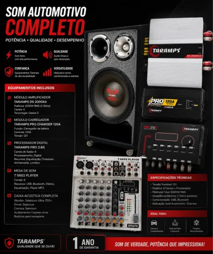Caixa bob completa