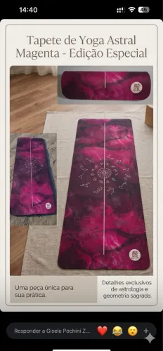 Tapete de yoga 