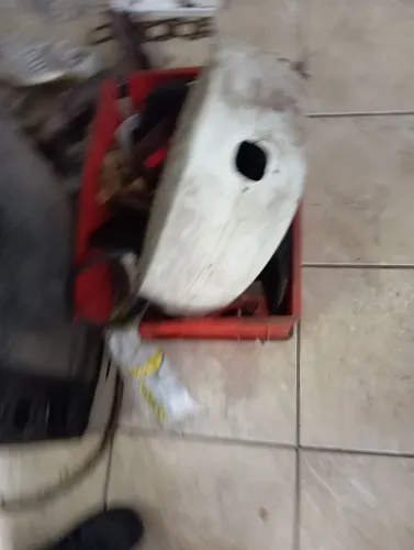 Vespa desmontada 