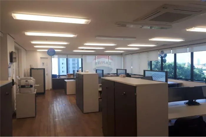 Locação de Sala, Escritório, Conjunto comercial Mobiliado 180m2 , com 6 vagas, R$ 10.000 -