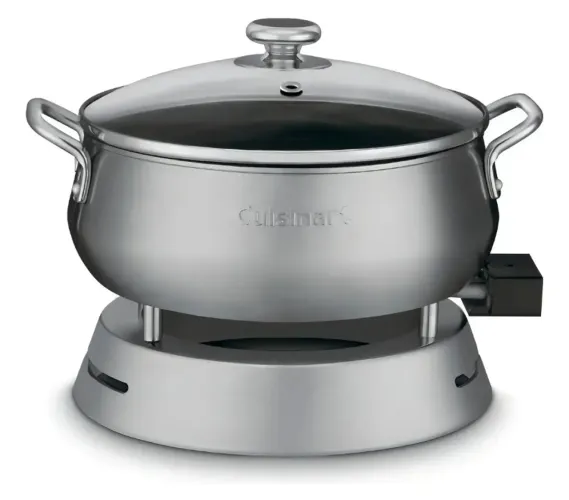 Panela de fondue elétrica cuisinart 60hz
