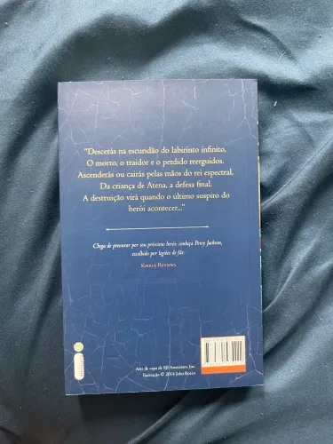 Livro percy jackson volume 4