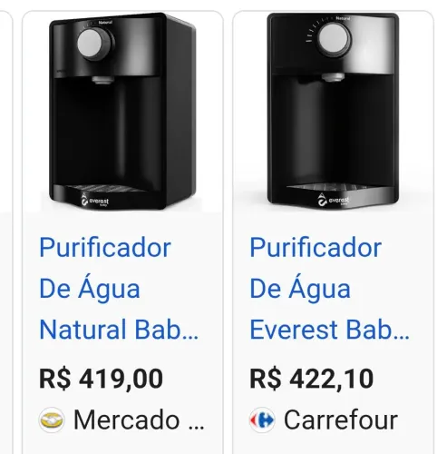 Filtro/ purificador de água Everest Soft baby