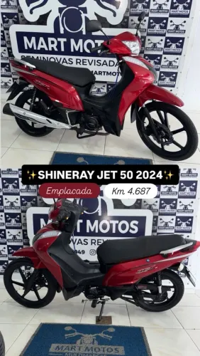 SHINERAY JET 50 2024 EMPLACADA - EXTRA