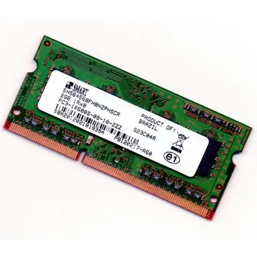 Memória ram ddr3 2gb 10600mhz para notebook 