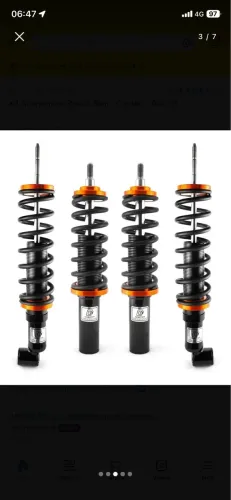 Kit Suspensão Rosca Slim Castor Volkswagen Gol G5/G6/G7 Voyage Saveiro