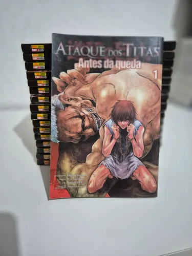 ATAQUE DOS TITÃS: ANTES DA QUEDA (Vol. 1 ao 17) COMPLETA!!