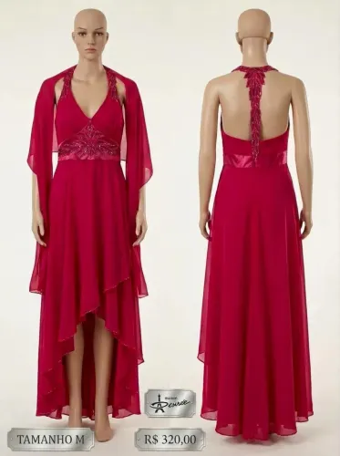 VESTIDO DE FESTA MARAVILHOSO