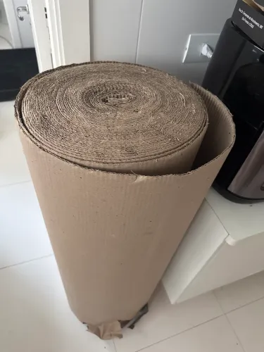 Rolo de papelão para reformas/pinturas