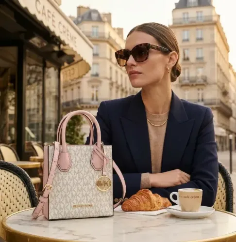 Bolsa Michael Kors Couro Original Mercer Importada EUA