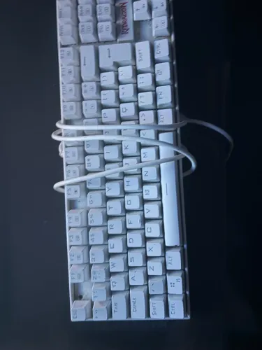 Teclado redragon kumara branco