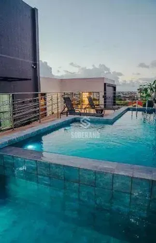 Apartamento novo com 3 dormitórios à venda, 68 m² por R$ 555.000 - Intermares - Cabedelo/P