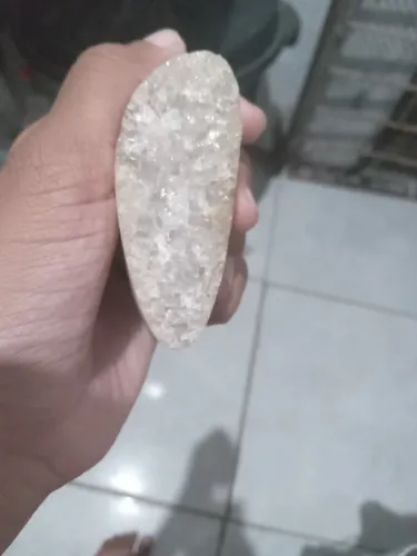 Pedra Quartzo De Vidro Decorativa