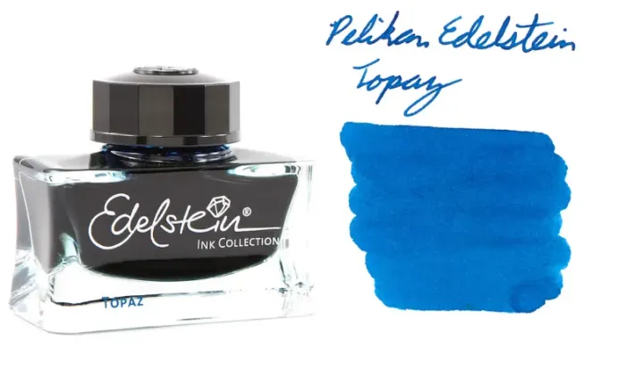 Tinta Caneta Tinteiro Pelikan Edelstein Topaz Nova