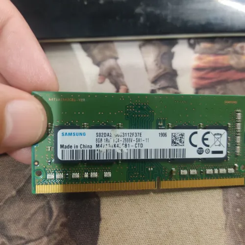 Memória ddr4 Samsung 8gb 2666v Notebook
