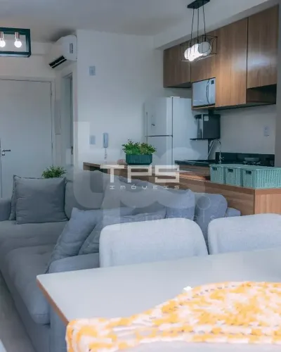 Apartamento Mobiliado com 2 dormitórios (01 suíte) para alugar, 72 m² - Vila Paraíba - Gua