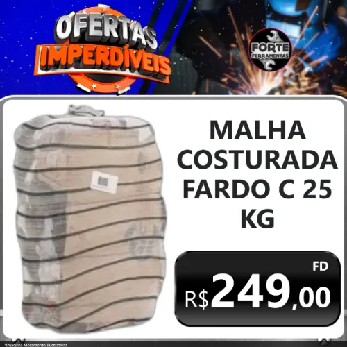 Retalhos De Malha Costurada Colorido 25Kg