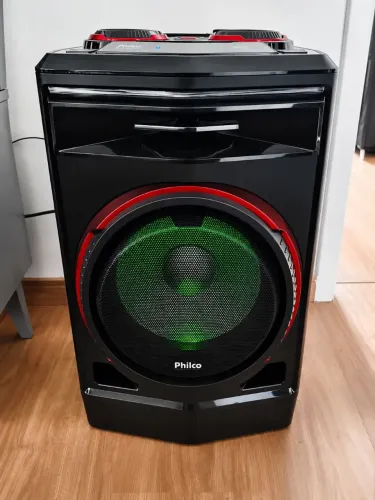 CAIXA DE SOM AMPLIFICADORA PHILCO