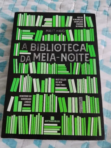 Livro- A biblioteca da meia noite