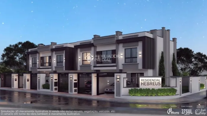 Casa nova à venda com 2 quartos no bairro Joaia em Tijucas!