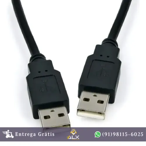Cabo Usb Macho x Macho 2.0 1.5m Knup Kp-usb01 *ENTREGA GRÁTIS*