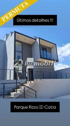 Casa à venda em Cotia, Parque Rizzo, com 3 quartos, com 121 m², Residencial Parque Rizzo I