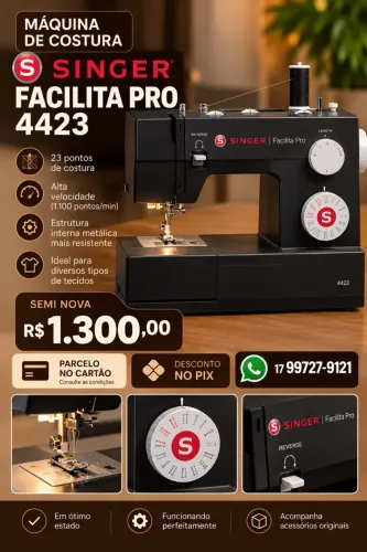 Máquina de costura Singer 4423