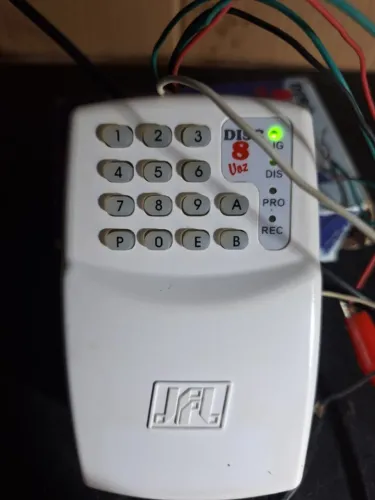 Teclado de Alarme JFL DISC-8 VOZ