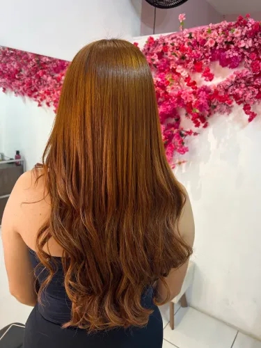 Colocação mega hair 