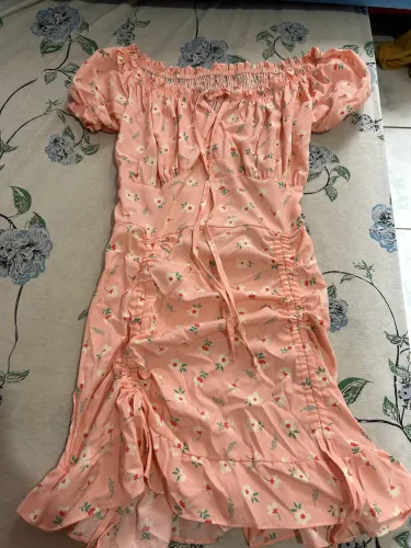 Vestido Florido Rosa