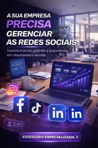 Marketing p/redes sociais e gerenciamento de redes sociais para empresas 