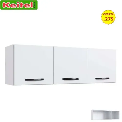 Armário Aéreo 120 cm Ligth Cor Branco