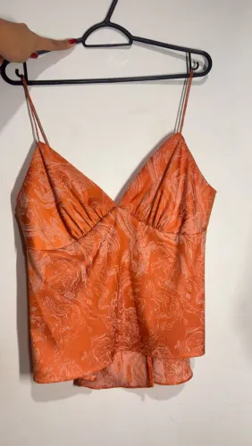 Regata Luana ByNV- Laranja Folk - M
