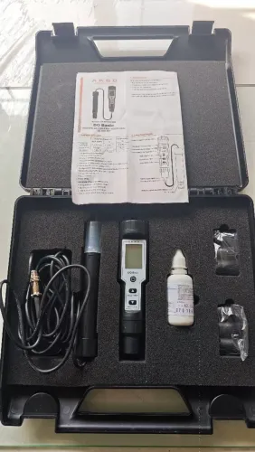Medidor de Oxigênio Dissolvido 3m Psicultura - Akrom Kr90