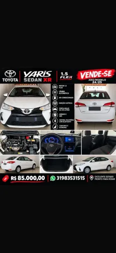 Toyota Yaris XL Sedan 1.5 Flex 16V 4P Aut. 2025