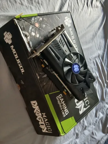 Placa de vídeo Radeon RX470 4gb 256bits NÃO DÁ VÍDEO