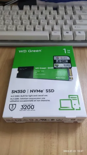SSD WD Green 480GB M2 SN350 para upgrade de performance Pronta Entrega