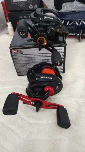 Carretilha Abu Garcia Pro Max e Black Max