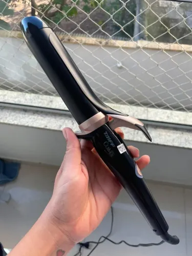 Modelador Taiff Curves, 38mm, Bivolt, Preto, Modelador Curves 1 1/2