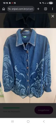 Camisa jeans Farm