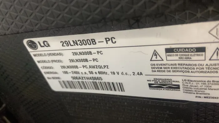 Tv monitor de 29 polegadas , somente venda