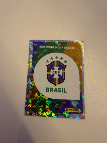 Figurinha BRA 1 - escudo 2026