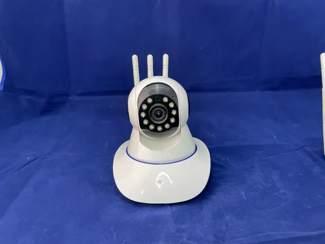 Câmera de Segurança Wifi Ip 3 Antenas 