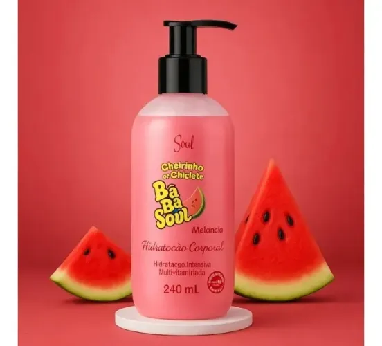 Hidratante Corporal Babasoul Melancia Soul Cosméticos