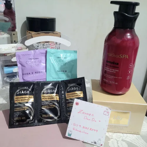 Geleia Lily + Creme Corporal Ameixa NATIVA SPA