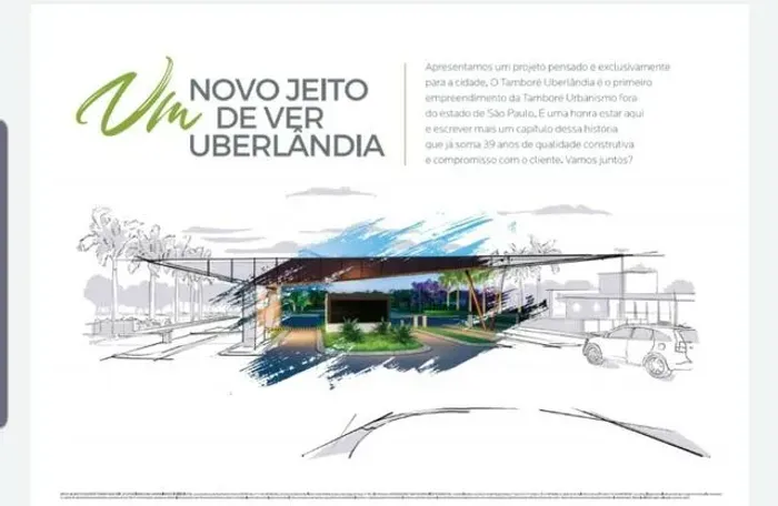 Tamboré Uberlândia Condomínio Fechado Zona Sul - Uberlândia, MG