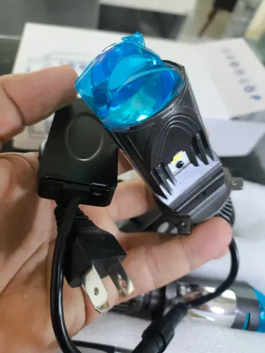 Mini projetor Bi-Led - H4 - CARRO OU MOTO - ZERO