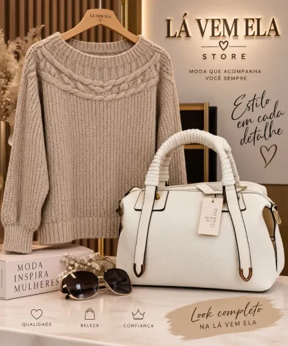 Blusa tricô