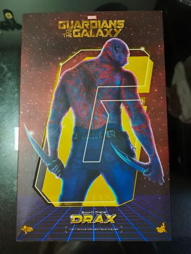 Hot toys Drax original guardiões da galáxia Marvel 1/6 Disney